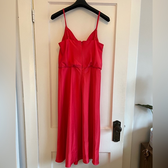 Vince Camuto slip dress red (size 4) - Picture 2 of 4